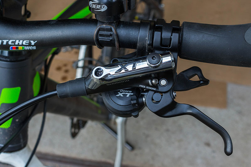 Shimano BL-M785: Bremsgriff links für die Hinterradbremse