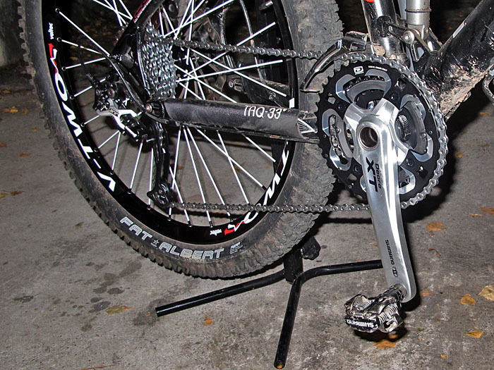 Die neue 10-fach Kurbel mit laufrichtungstgebundener 10-fach Kette