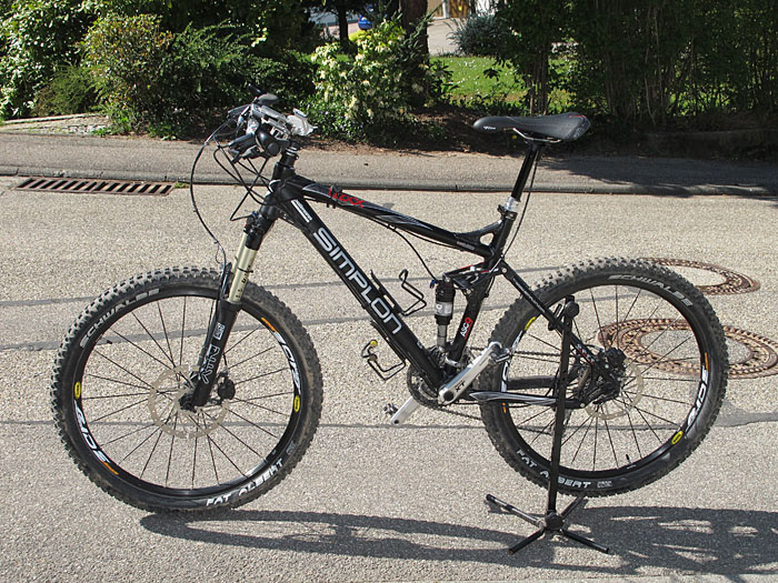 Sattelst&uuml;tze ausgefahren