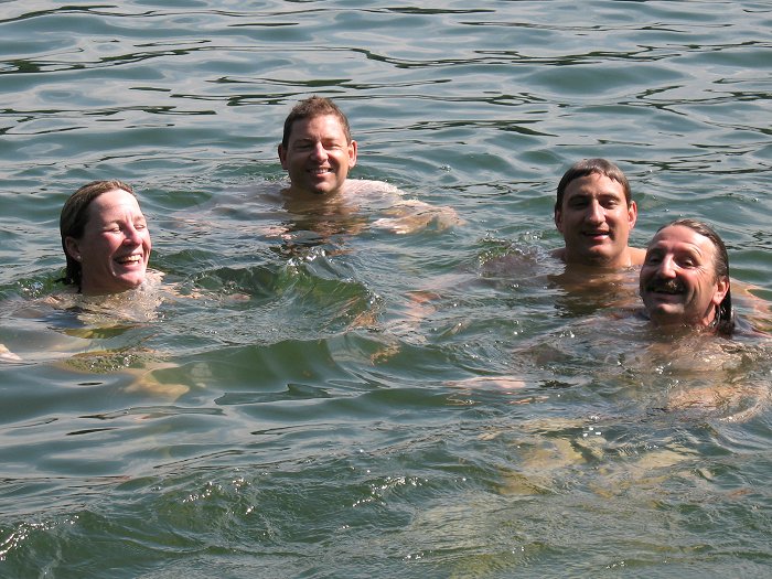 Nach der Erfrischung von innen, kommt die von außen