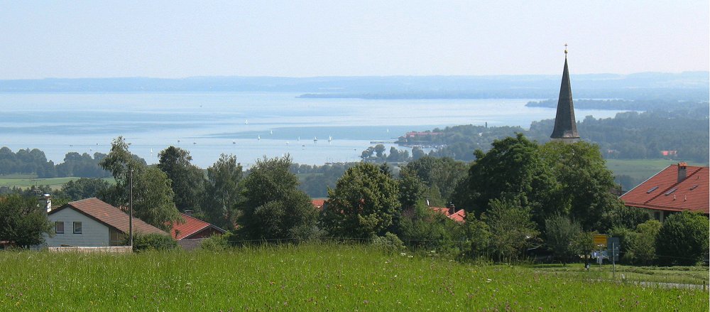 Letzter Blick auf den Chiemsee