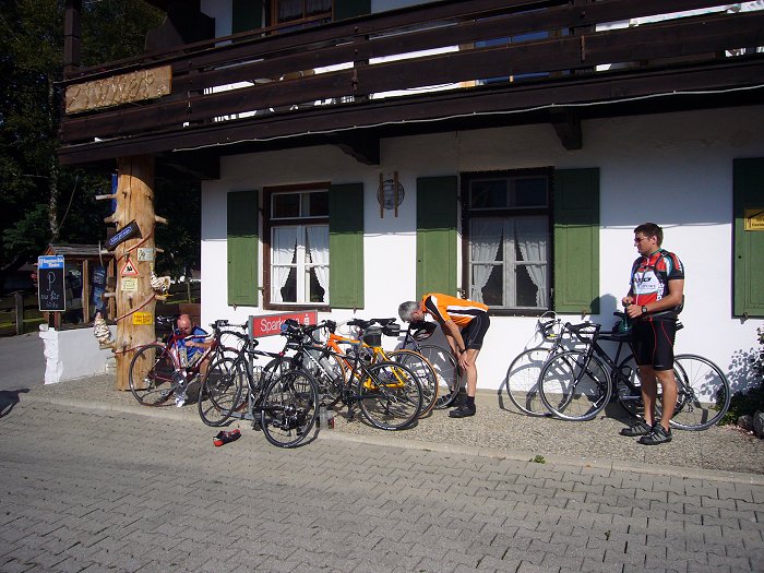 Kurz vor der Weiterfahrt