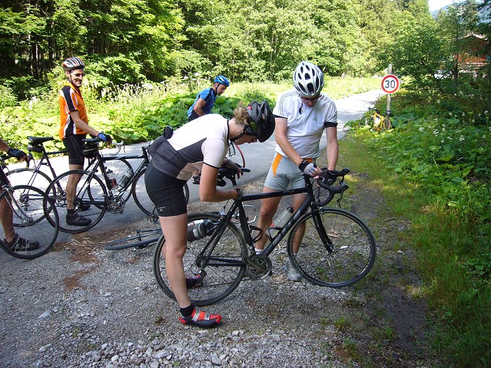 Thorstens Sattel ist falsch eingestellt