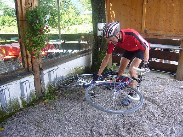 Komischer Fahrradständer ;-)