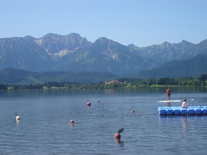 Badespaß, leider nicht für uns