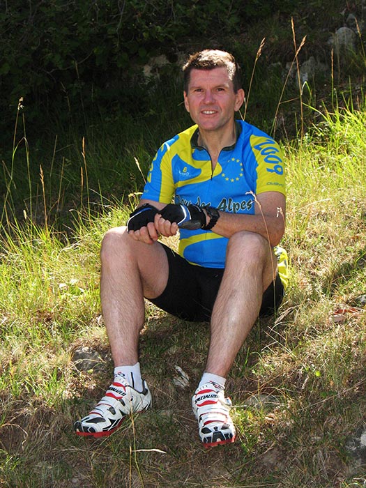 Joachim macht schon Pause