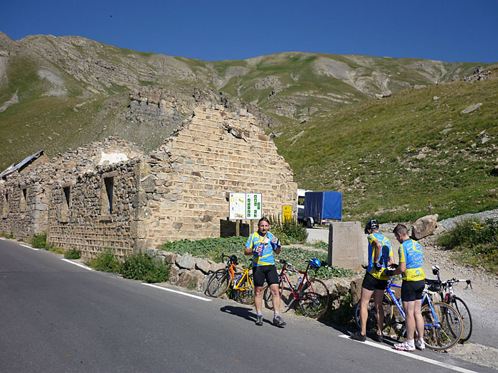 Stärkung vor dem Gipfel
