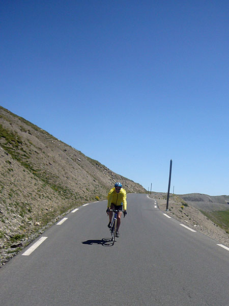 Nun geht es wieder flott bergab