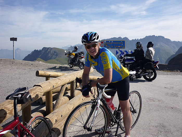 Joachim ist schon oben