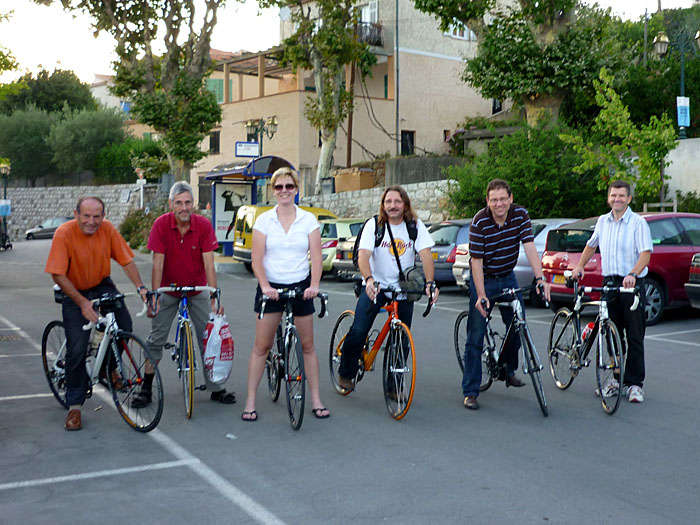 Unsere Truppe (Reini ist hinter der Kamera)