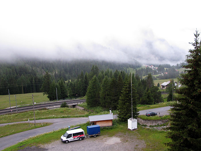 Das Wetter sieht suboptimal aus :-(