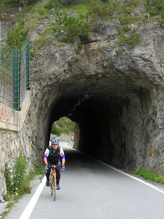 Der erste Tunnel ist auch überwunden
