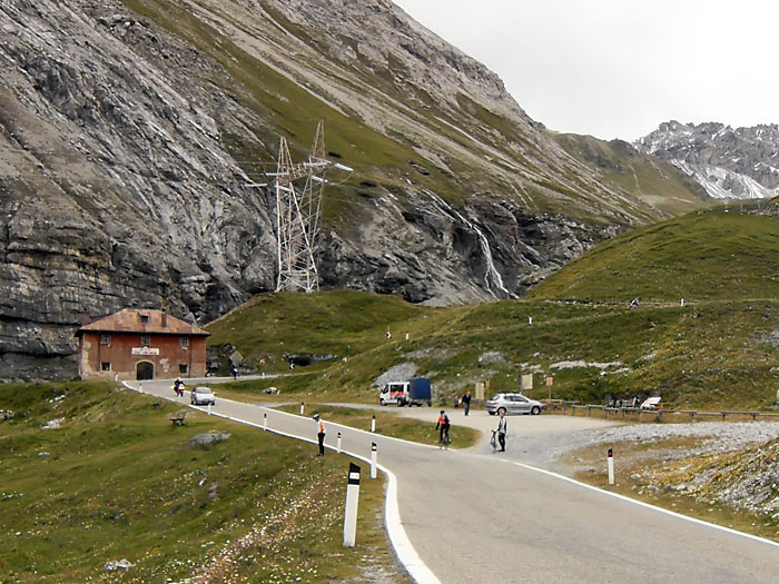 Kurze Rast am Versorger