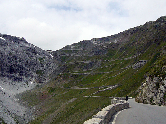 Die ersten Abwärtskehren liegen hinter uns