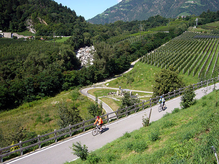 Hanspeter und Sepp bei Meran