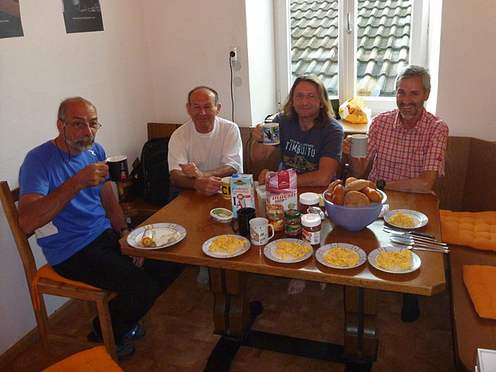 Frühstück am Ruhetag?