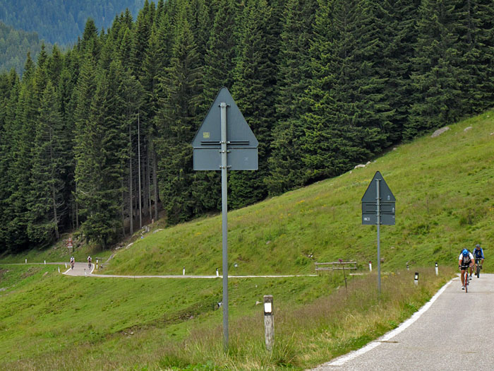 Der Abstand wird größer