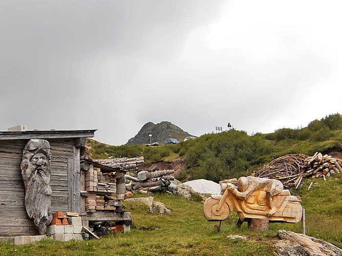 Denkmal für den langsamen Motorradfahrer ;-)