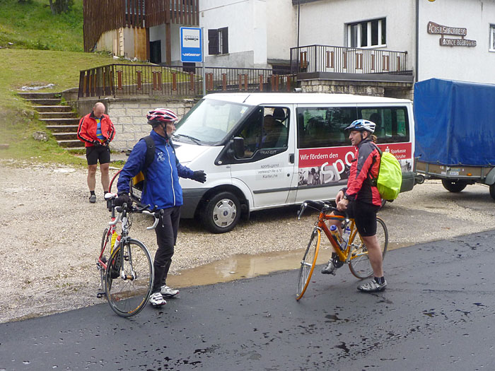 Und wieder Nässe ...