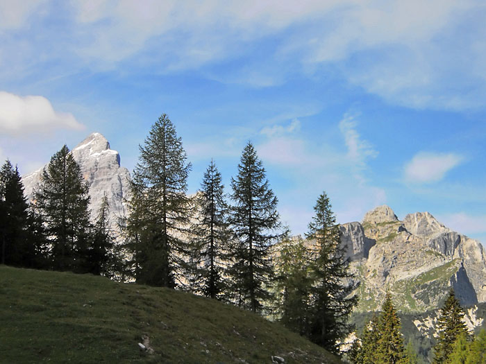 Gruß von den Dolomiten