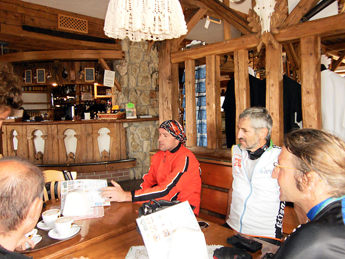 Aufwärmen mit Cappuccino