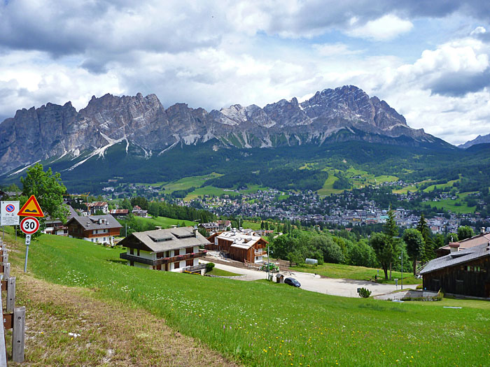Cortina in Sicht