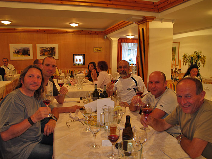 Unser Abschlussdinner