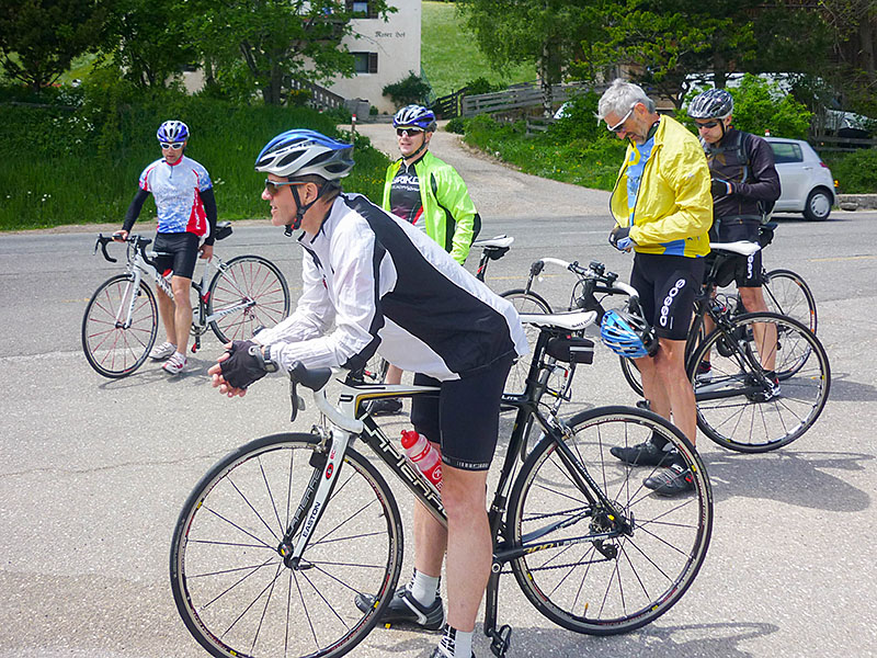 Jacken anziehen, für die laaange Abfahrt