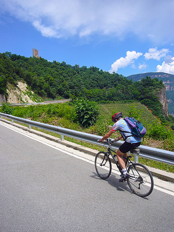 Anstrengende Tour über den Kreither Sattel