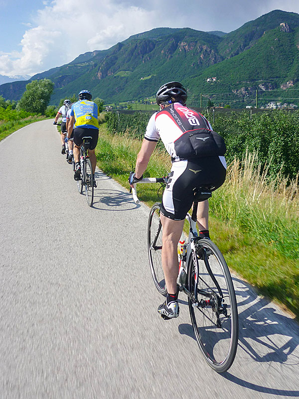Auf dem Etschtalradweg