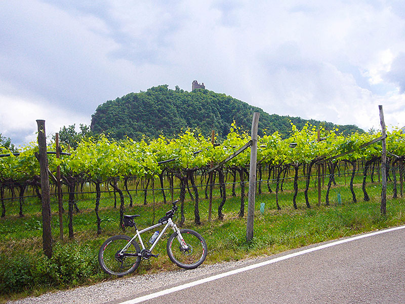 Die obere Burgruine haben wir auch gleich geschafft
