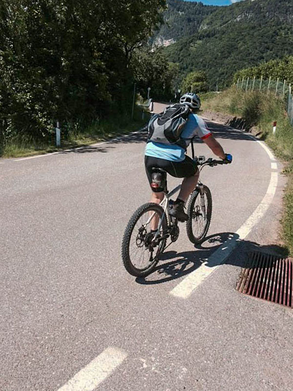 Nun geht es bergauf ...