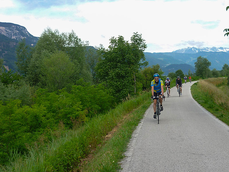 Die Gruppe ist etwas auseinander gezogen