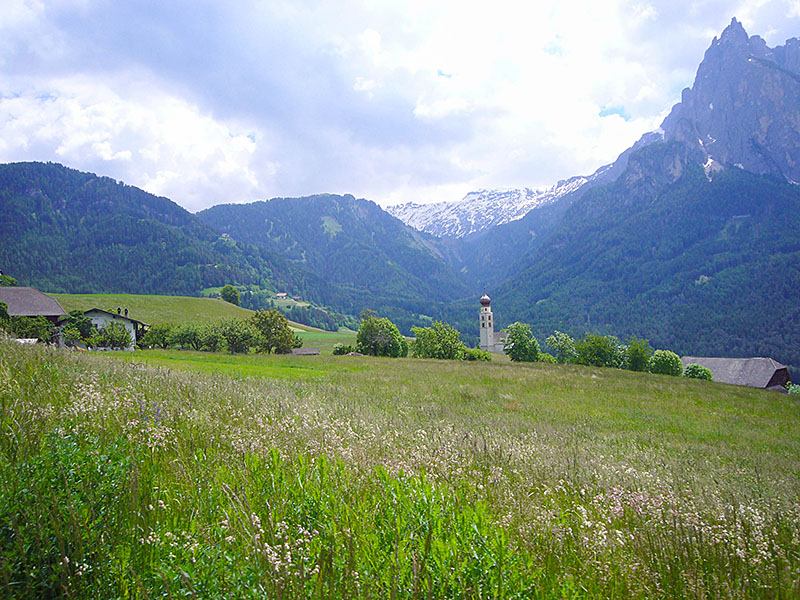 Auf dem Weg zur Seiseralm