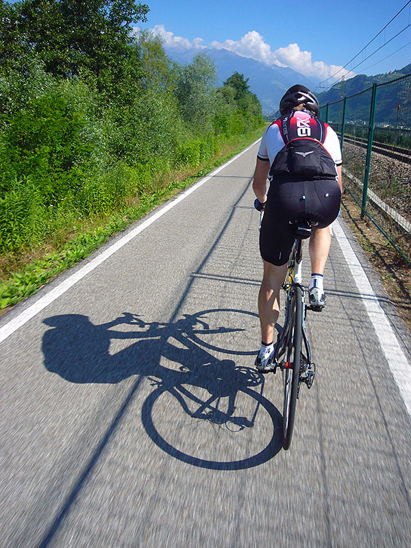 ... fahren wir Richtung Meran