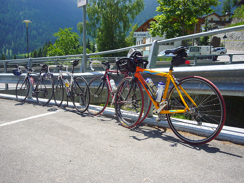 Auch die Räder ruhen sich aus