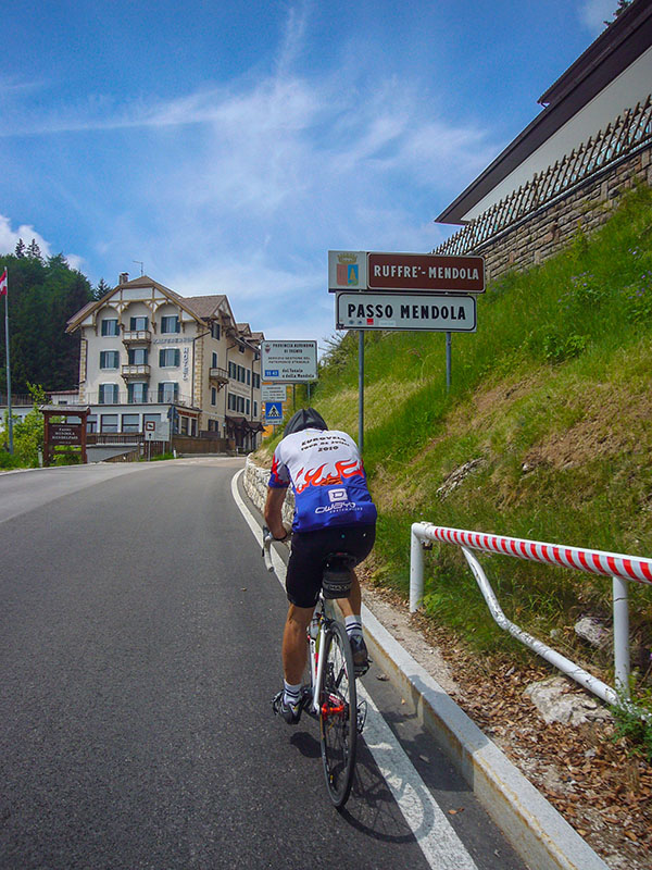 Der Mendelpass ist erreicht