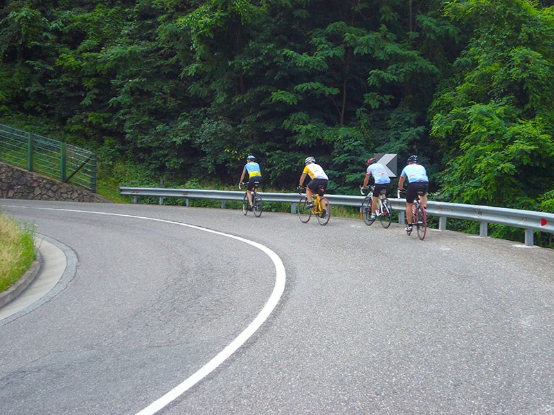 Und weiter geht's den Berg hinauf