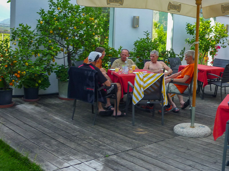Wieder zurück am Hotel