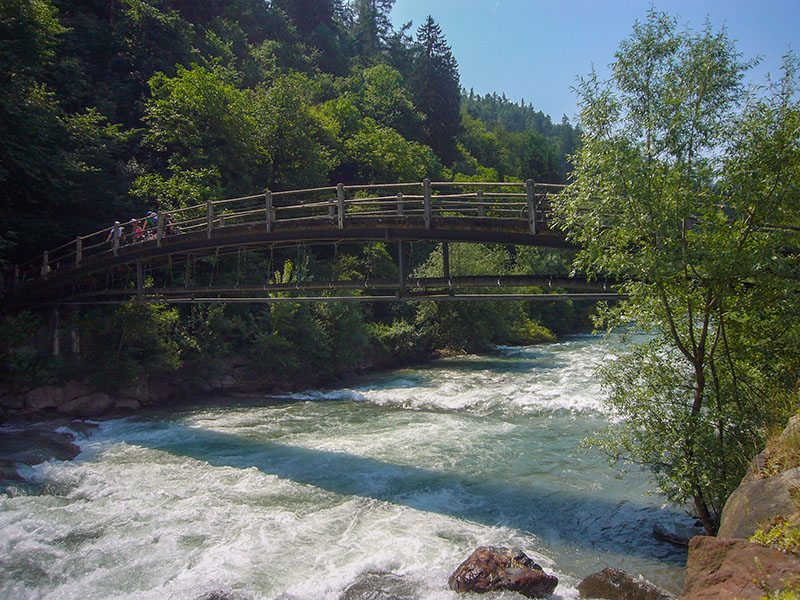 Brücke über die Passer