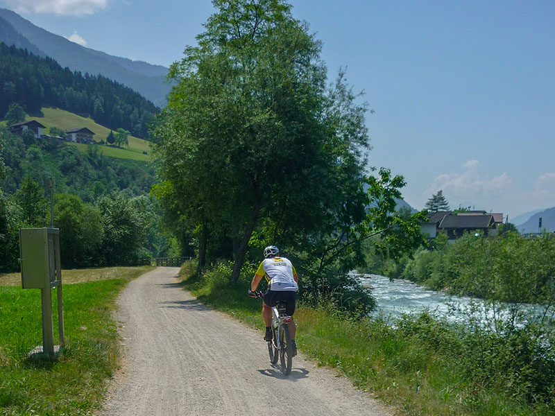 Auf dem Rückweg nach Meran