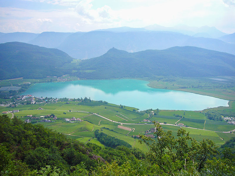 Blick auf den Kalterer See
