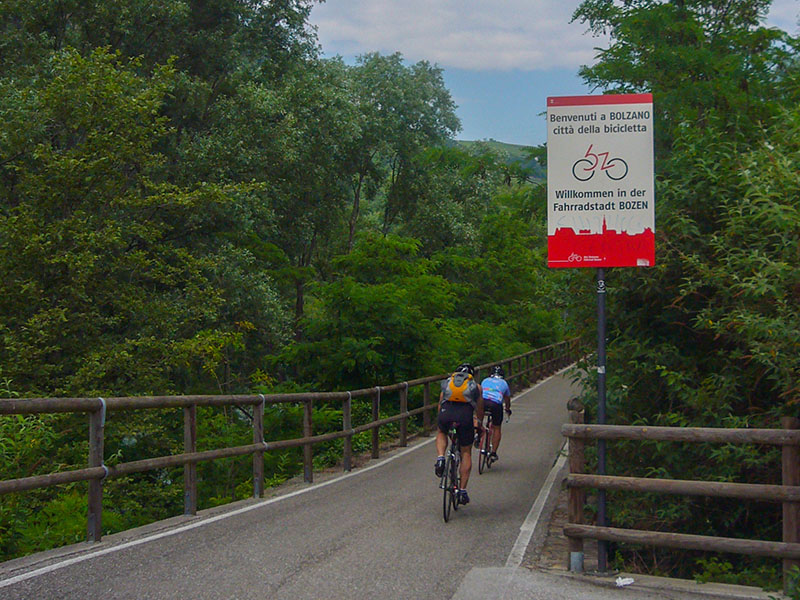 Bozen ist erreicht ...