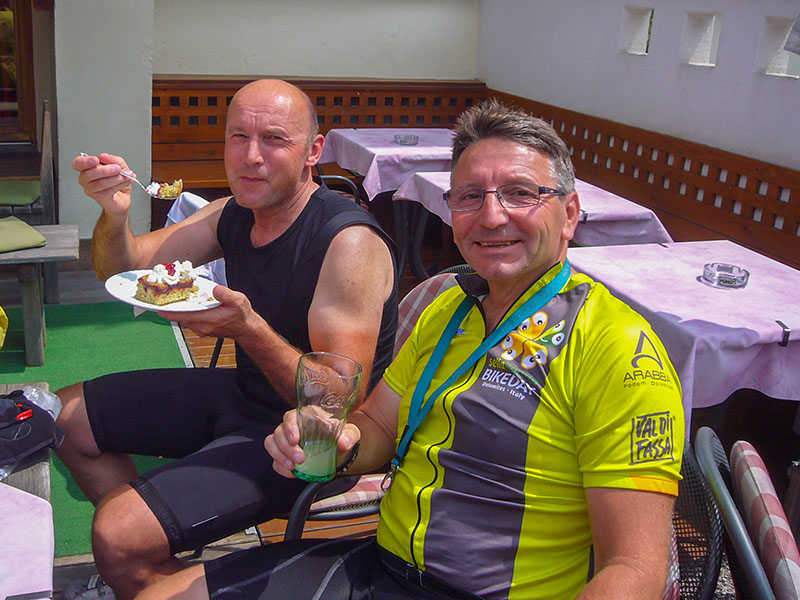 Reini muss natürlich wieder schlemmen ;-)