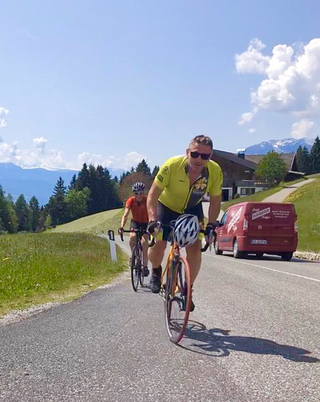 Auffahrt nach Meransen
(Bild: Reinhard)