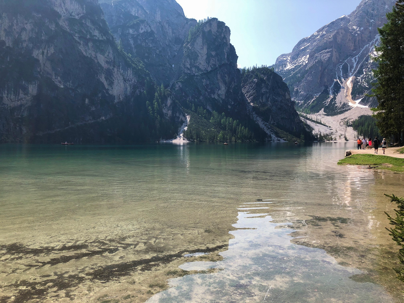 Am Pragser Wildsee
[Bild: Reinhard] 