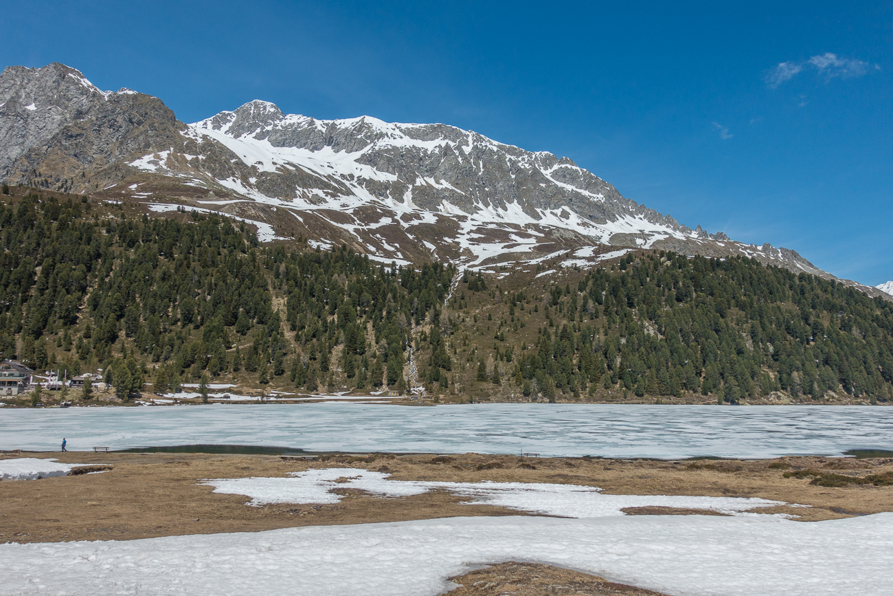 Der Obersee ist noch zugefroren