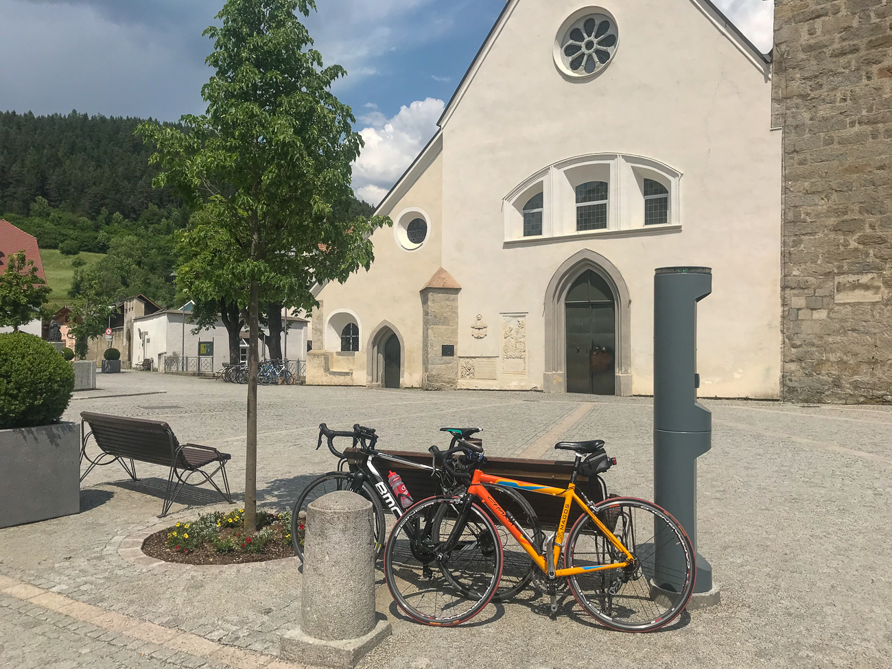 Pause in St. Lorenzen ...