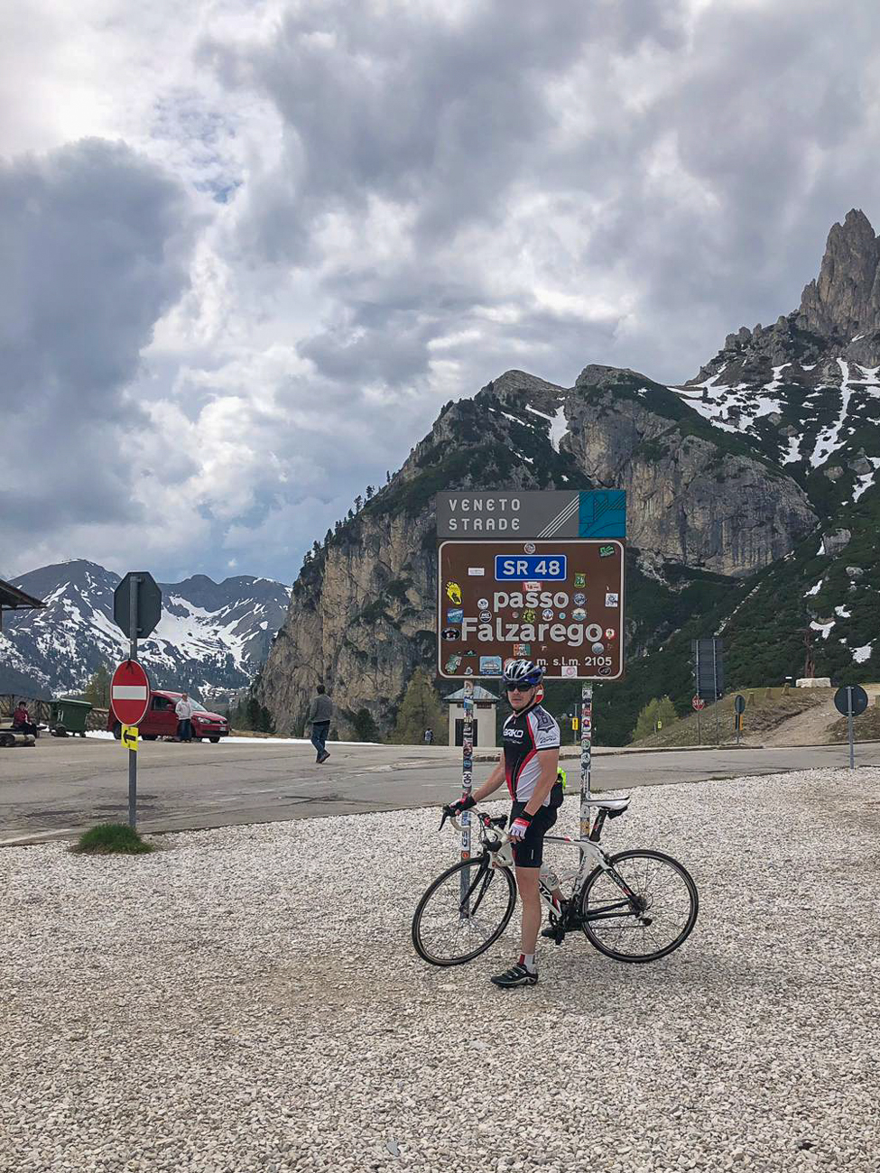 Auf dem Passo Falzarego