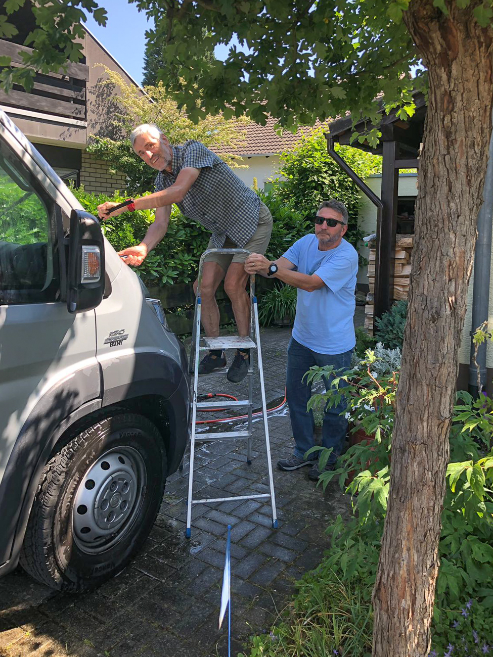 Autowaschen bei Sepp